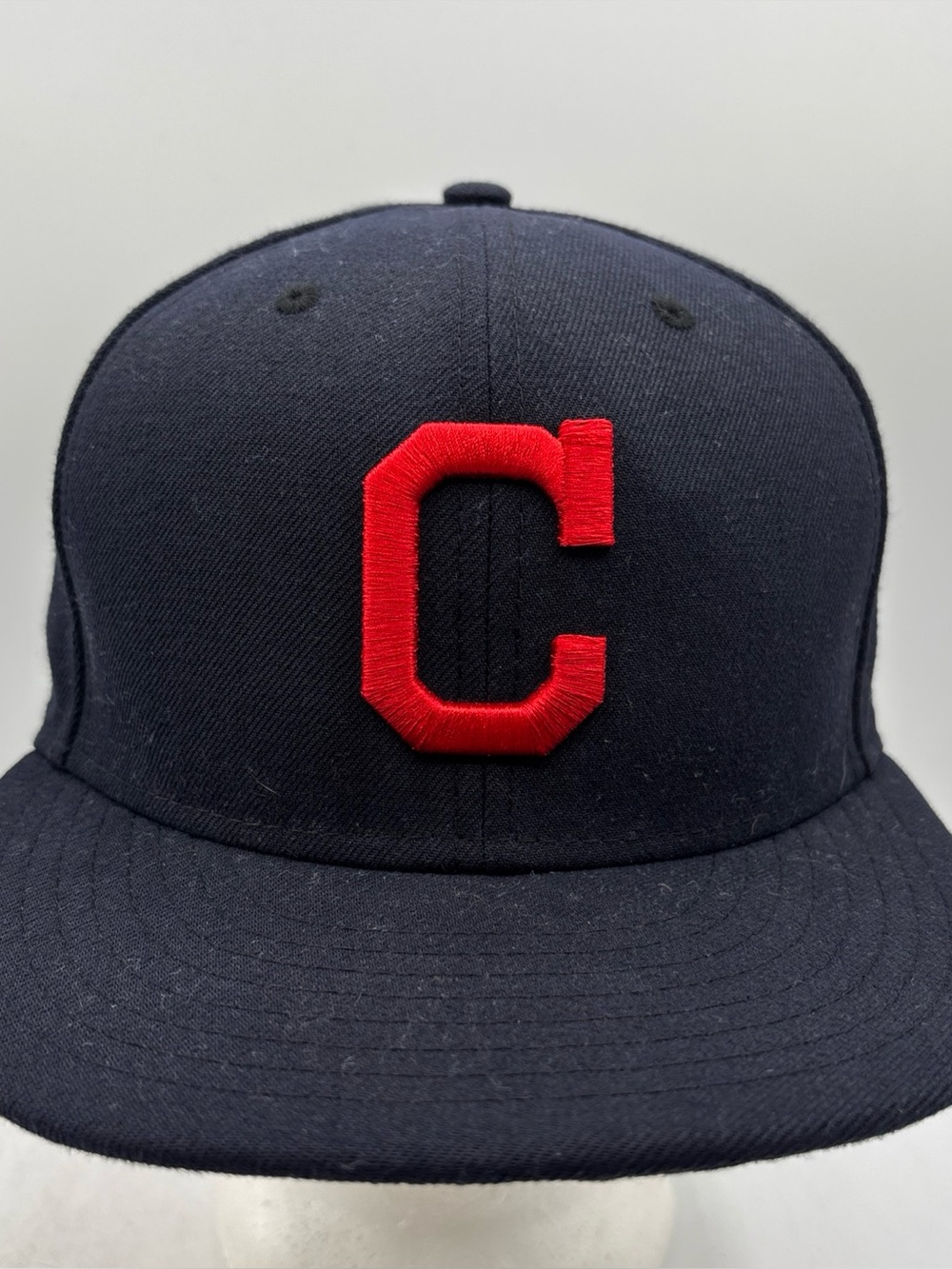 Cleveland Guardians New Era 59Fifty Authentic Collection Fitted Hat‎ 7 1/8 Navy